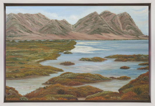 Wandbild Salzwiese