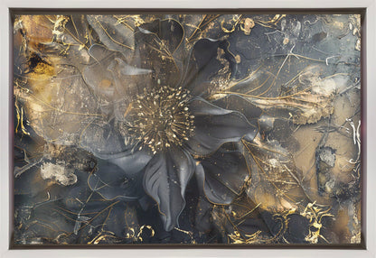 Wandbild Blumen Blumenkunst Illustration Wandkunst 045