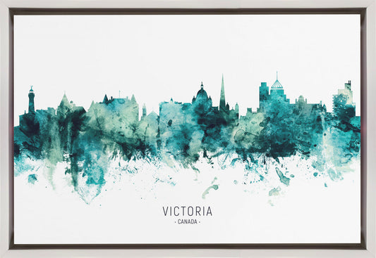 Wandkunst Victoria Kanada Skyline