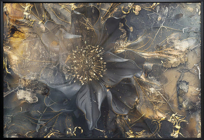 Wandbild Blumen Blumenkunst Illustration Wandkunst 045