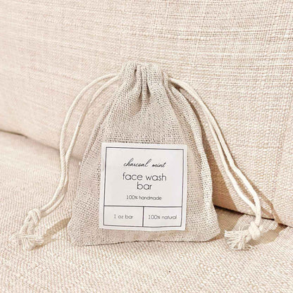 Charcoal Mint Face Wash Bar