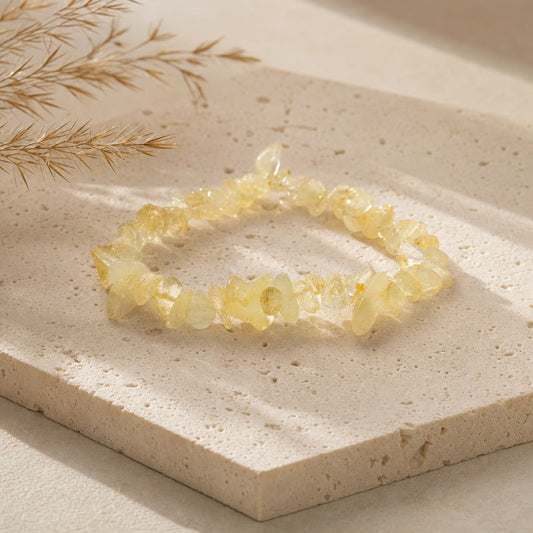 Citrine Chip Bracelet (Enhanced)