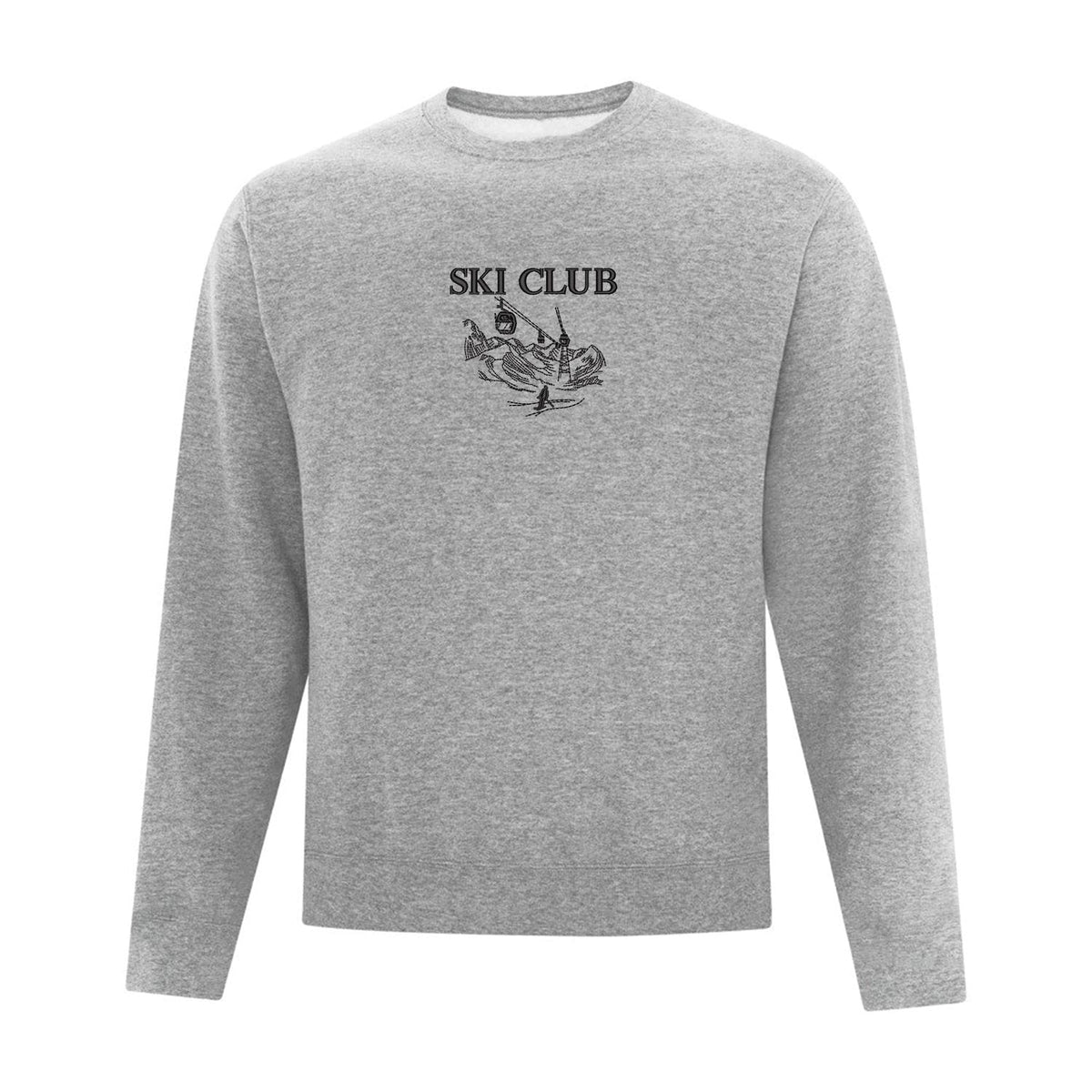Crewneck "Ski Club" brodé