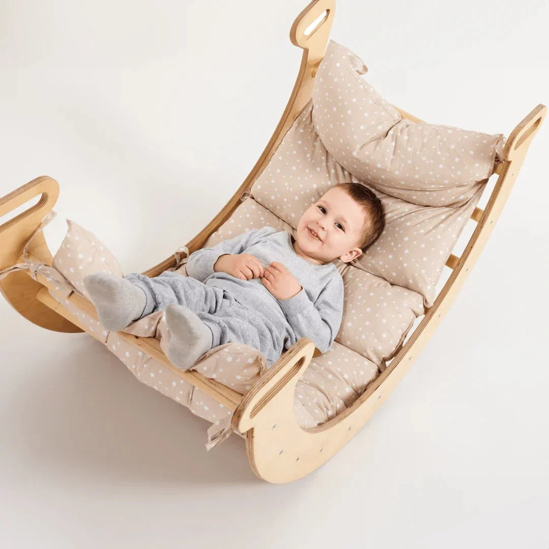 Cushion for Climbing Arch & Rocker Balance – Beige (Cushion Only)