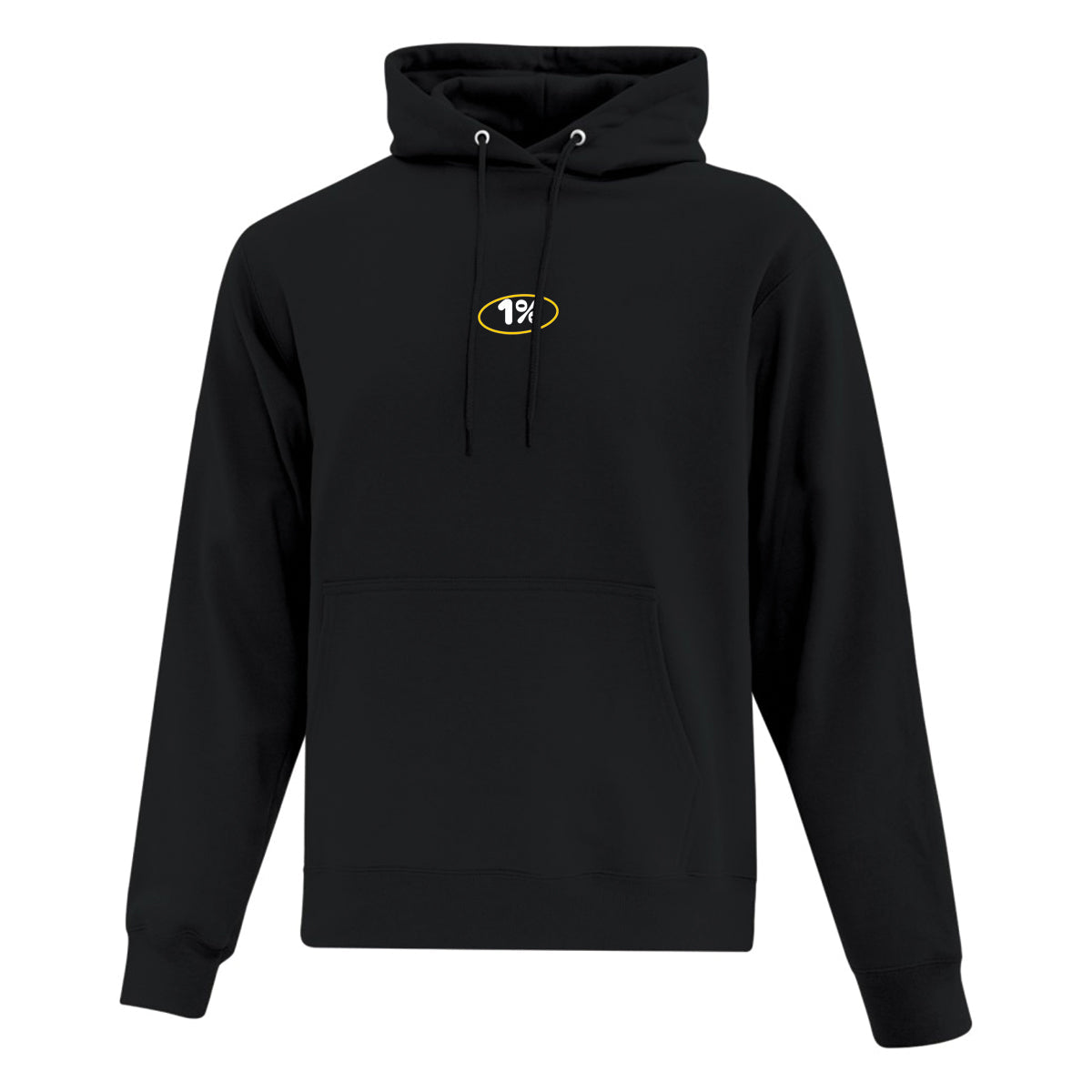 Hoodie "1% Better Everyday" brodé & imprimé