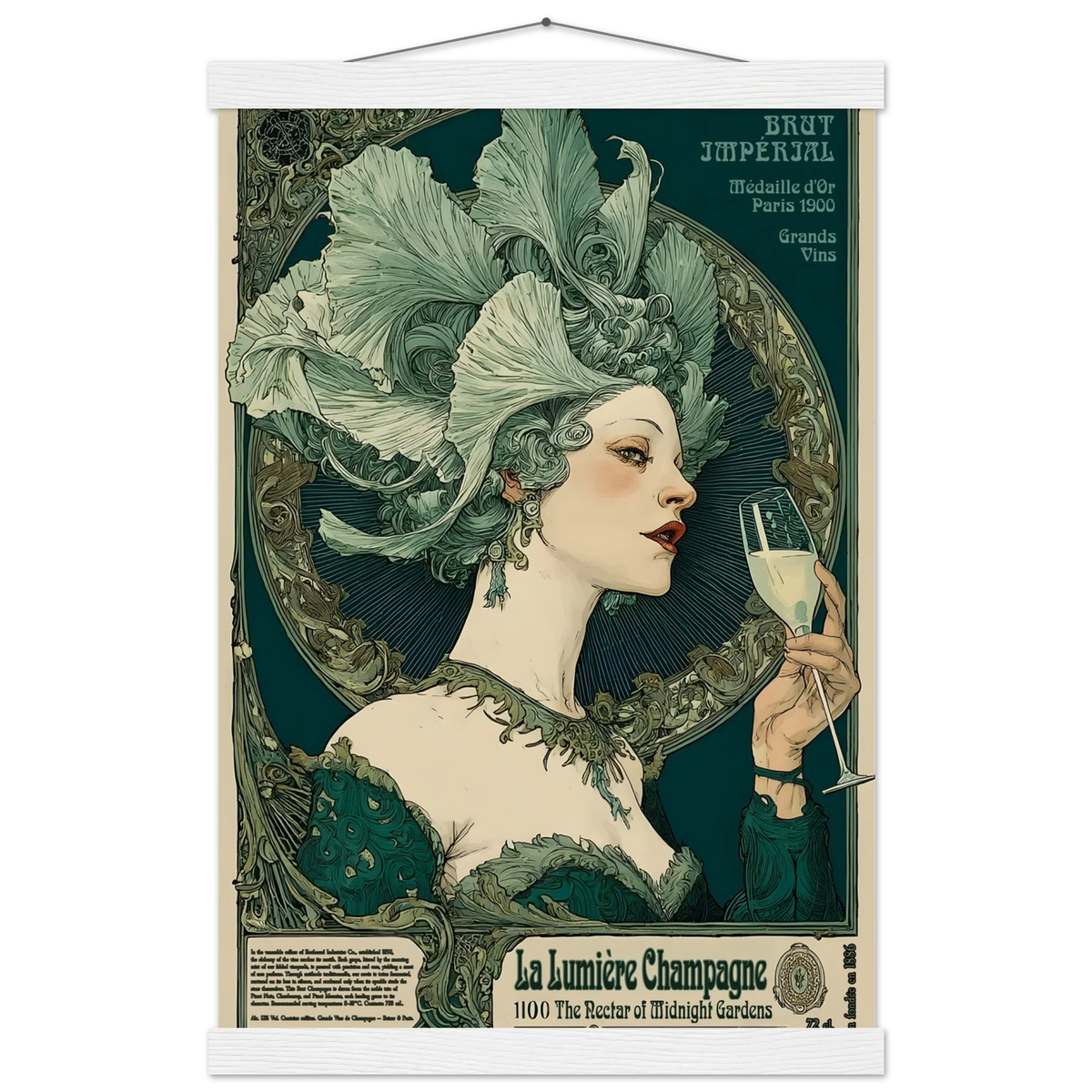 La Lumière Champagne - Poster & Framed Print