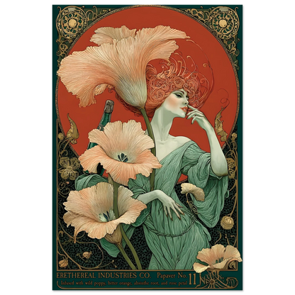 Papaver Vermouth - Poster & Framed Print
