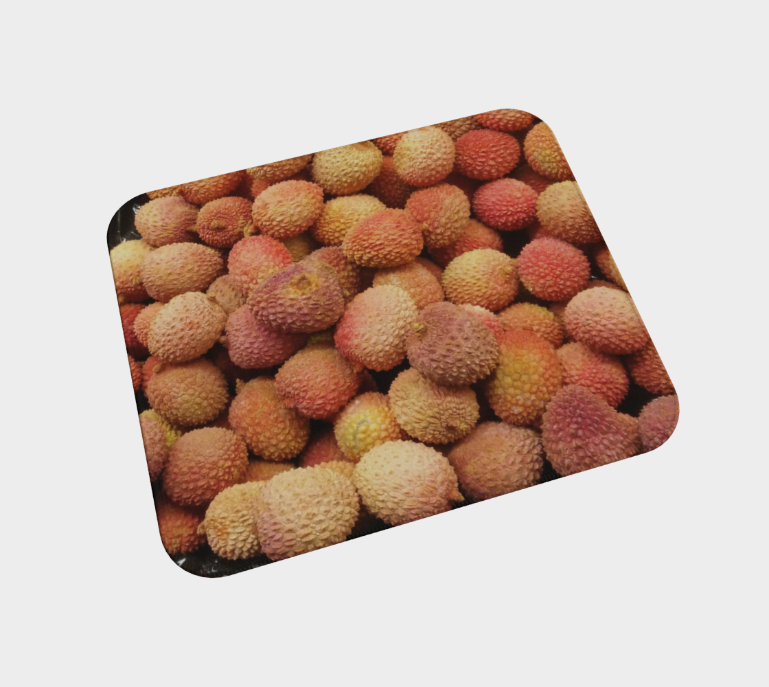 Small | Desk Mat | Lychee