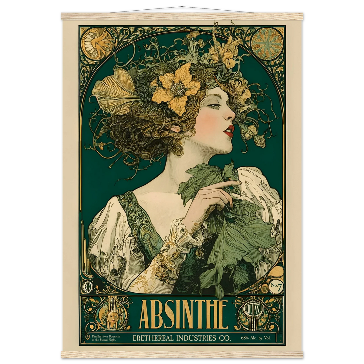 L’Absinthe d’Ombre - Poster & Framed Print
