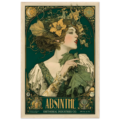 L’Absinthe d’Ombre - Poster & Framed Print