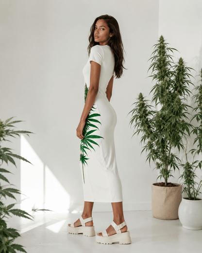Flora Bodycon Maxi Dress