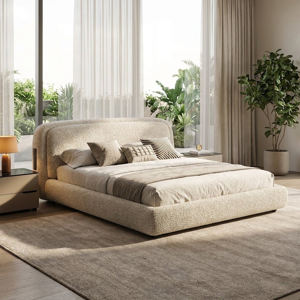 Fort-de-France King Bed with Matching Nightstands