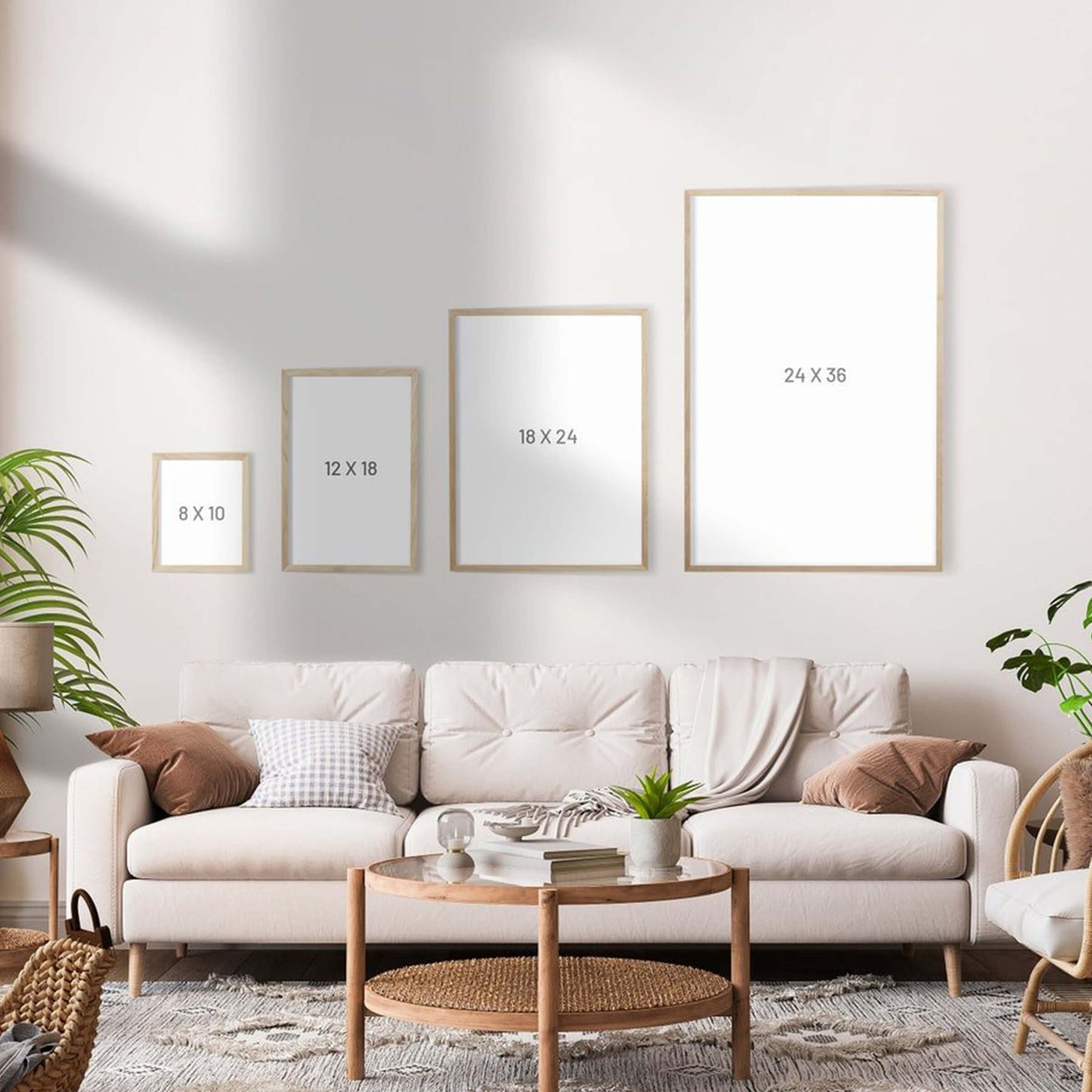 Adorable Baby Raccoon - Black and White Nursery Wildlife Art Print