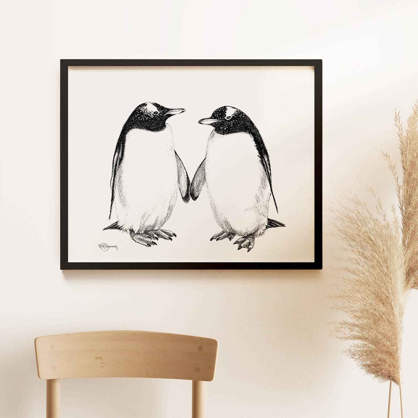 Gentoo Penguins - Print