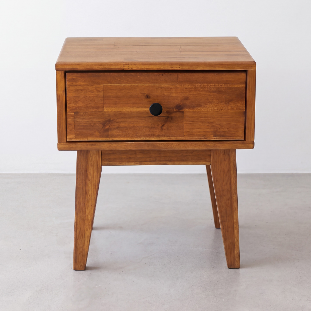Sofia 1-Drawer Solid Wood Nightstand