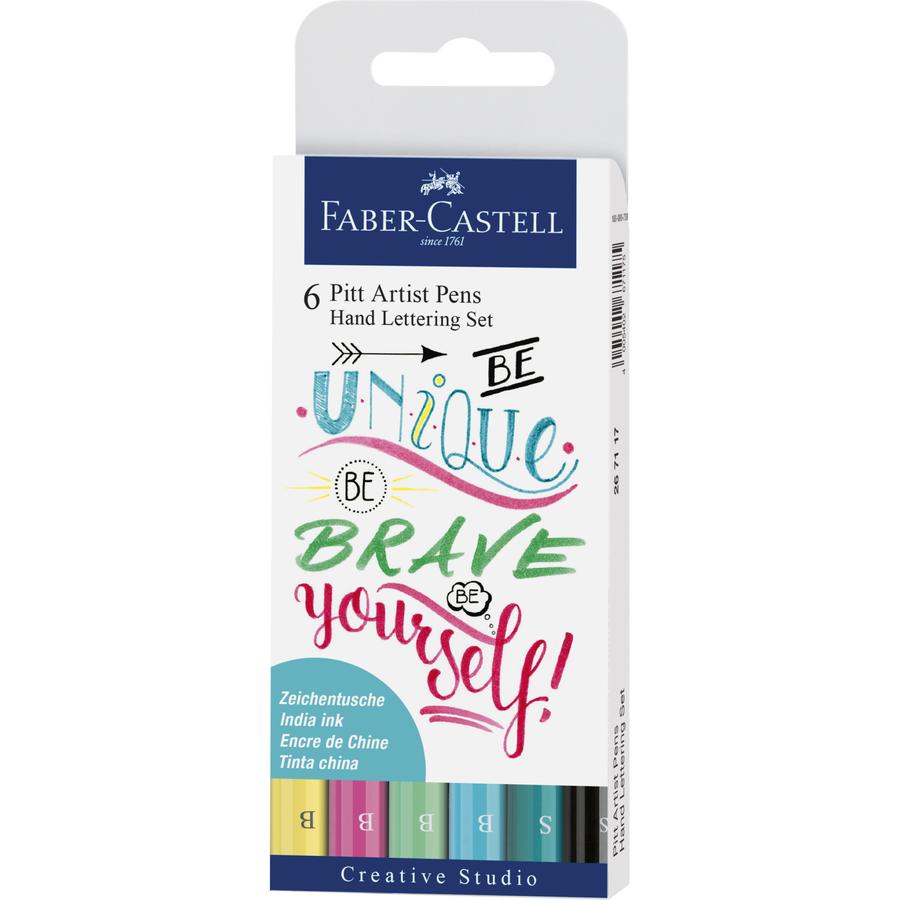 Faber-Castell - Pitt Artist Pen - Assorted tips - Hand Lettering Sets