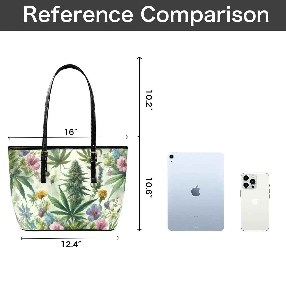 HER.B Garden Leathery Mini Tote