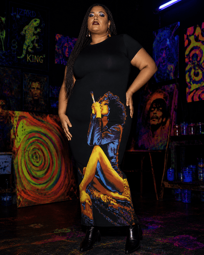Hotbox Goddess Bodycon Maxi Dress