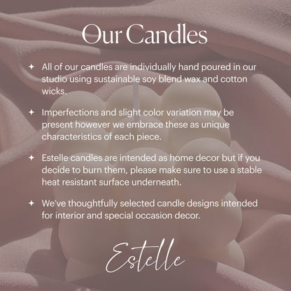 Halloween Cat Ghost Candle: Handmade Soy Wax Animal Gift