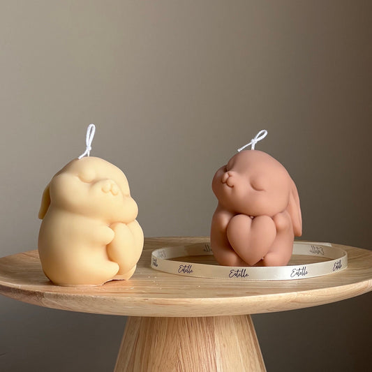 Bunny Soy Candle | Nursery Decor, Vegan Gift