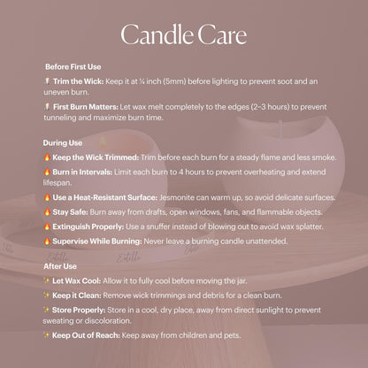 Conch Shell Soy Wax Candle | Jesmonite Vessel, Handmade