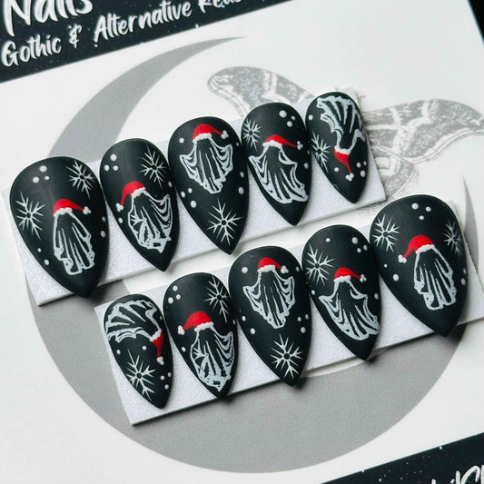 Black Christmas Ghosts