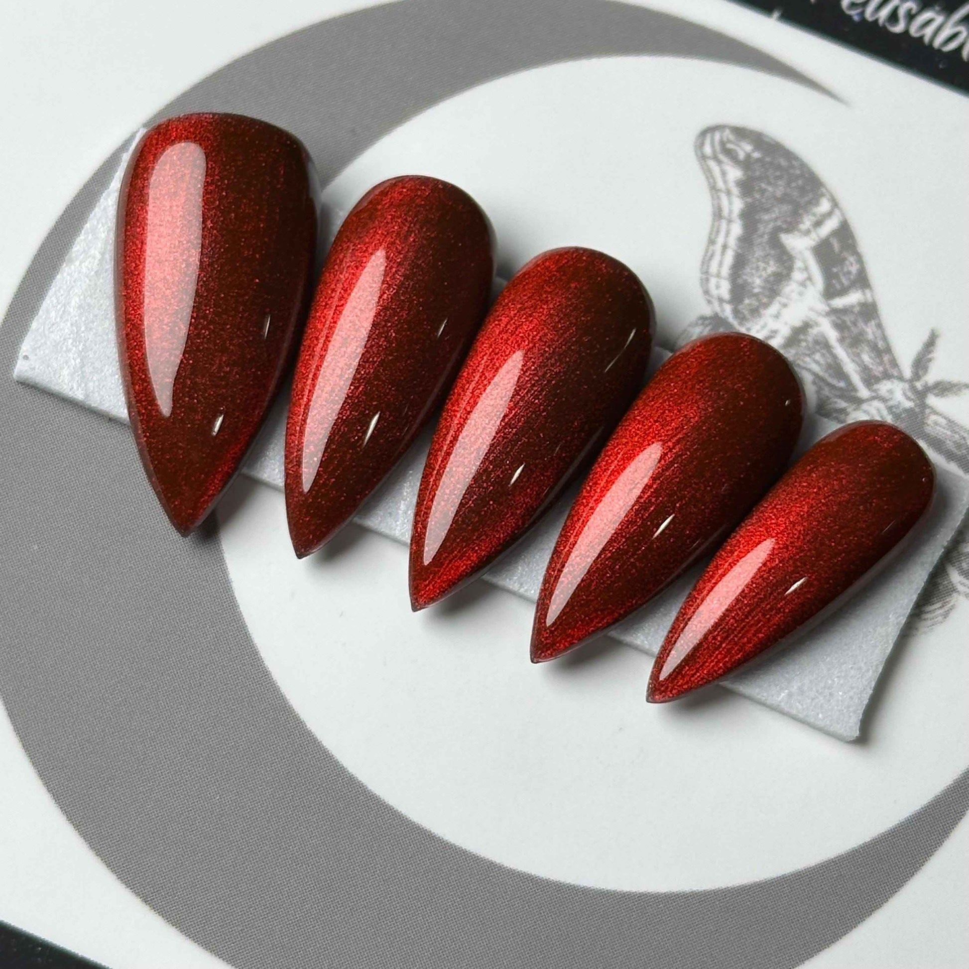 Red Christmas Glass
