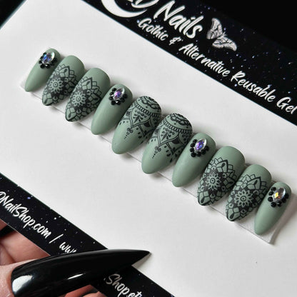 Boho Sage Mandala