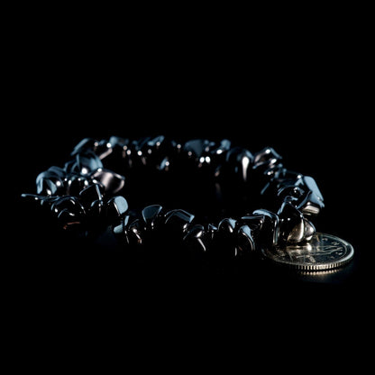 Hematite Bead Bracelet