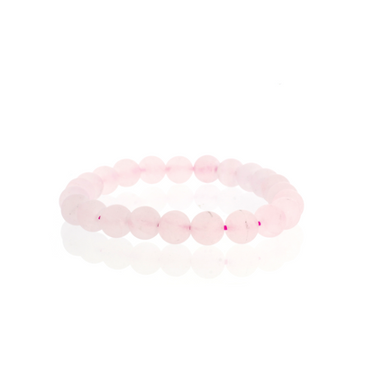 Rose Quartz Bead Bracelet