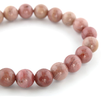 Rhodonite Bead Bracelet