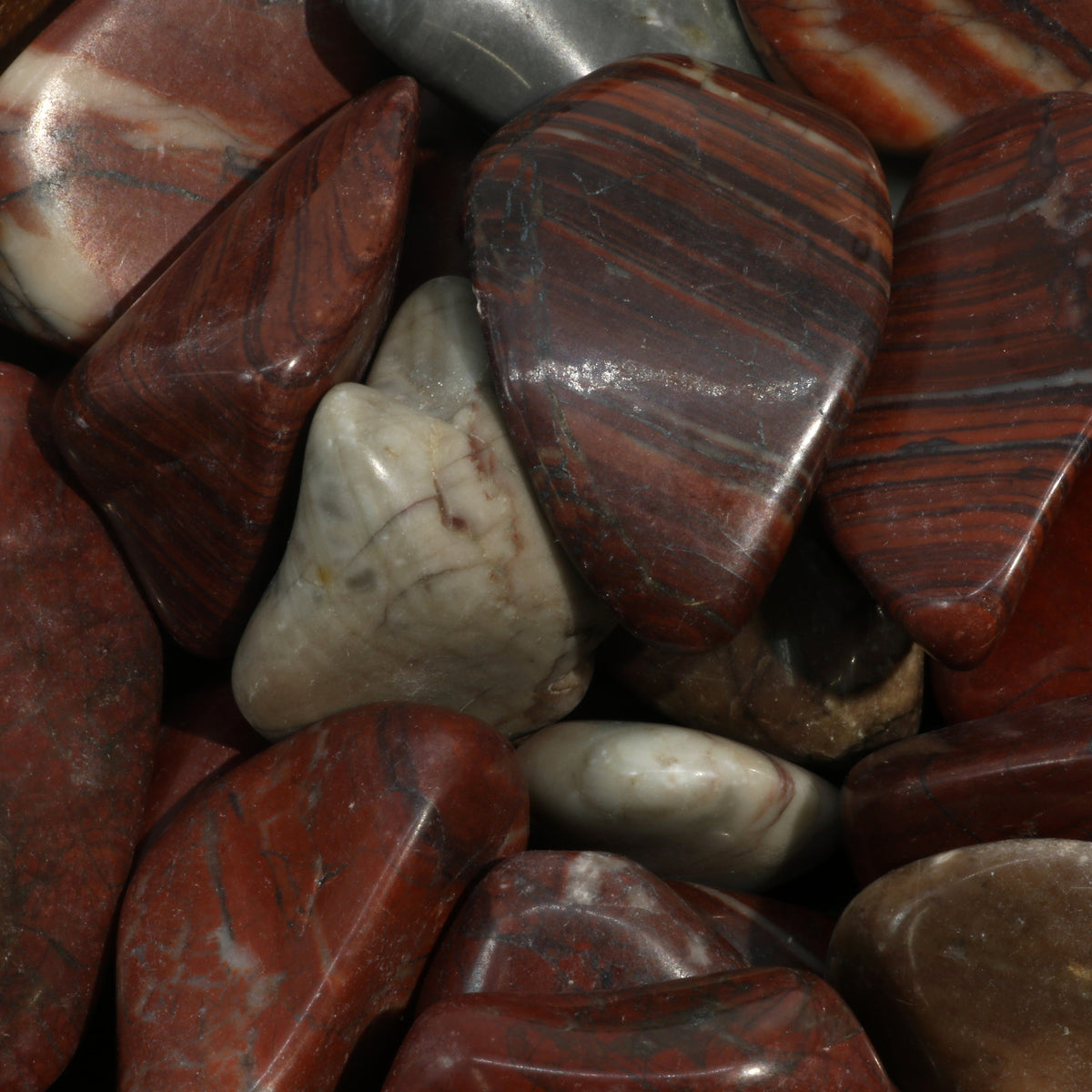 Dolomite Red Tumbled Stones