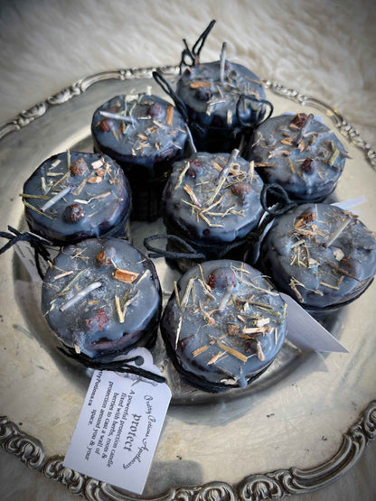 Protect Ritual Herbal Votive Candle