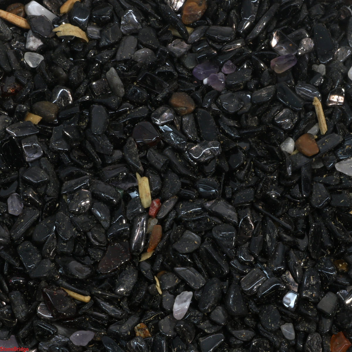 Hypersthene Crushed Stones - Tiny