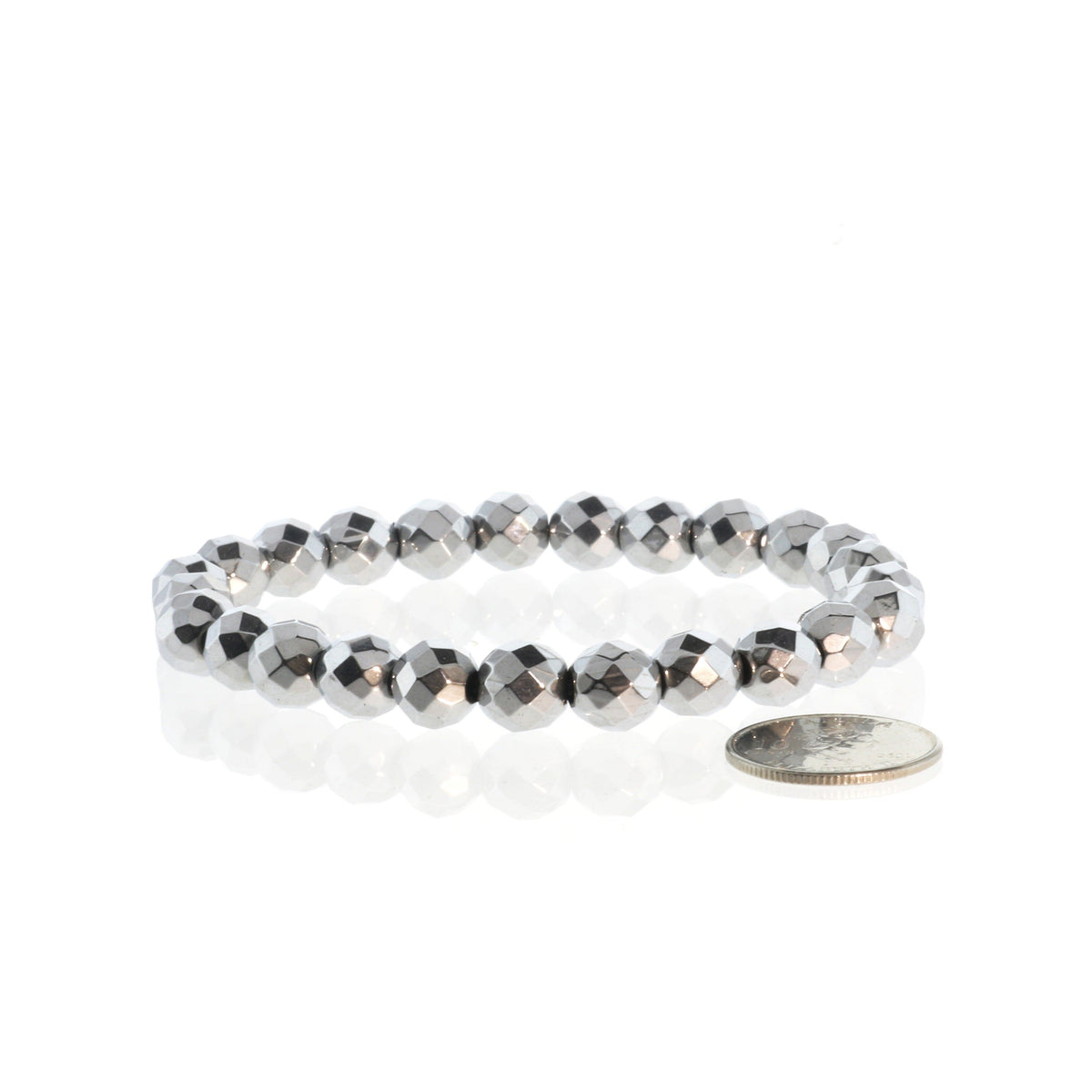 Hematite Bead Bracelet