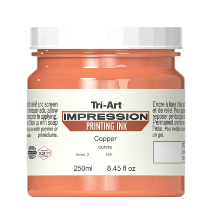 Impressions Block Printing Ink - Iridescent Copper
