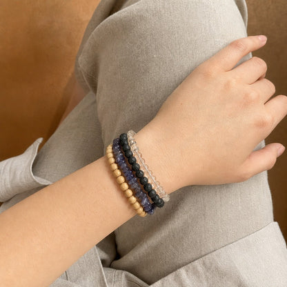 Iolite Chip Bracelet