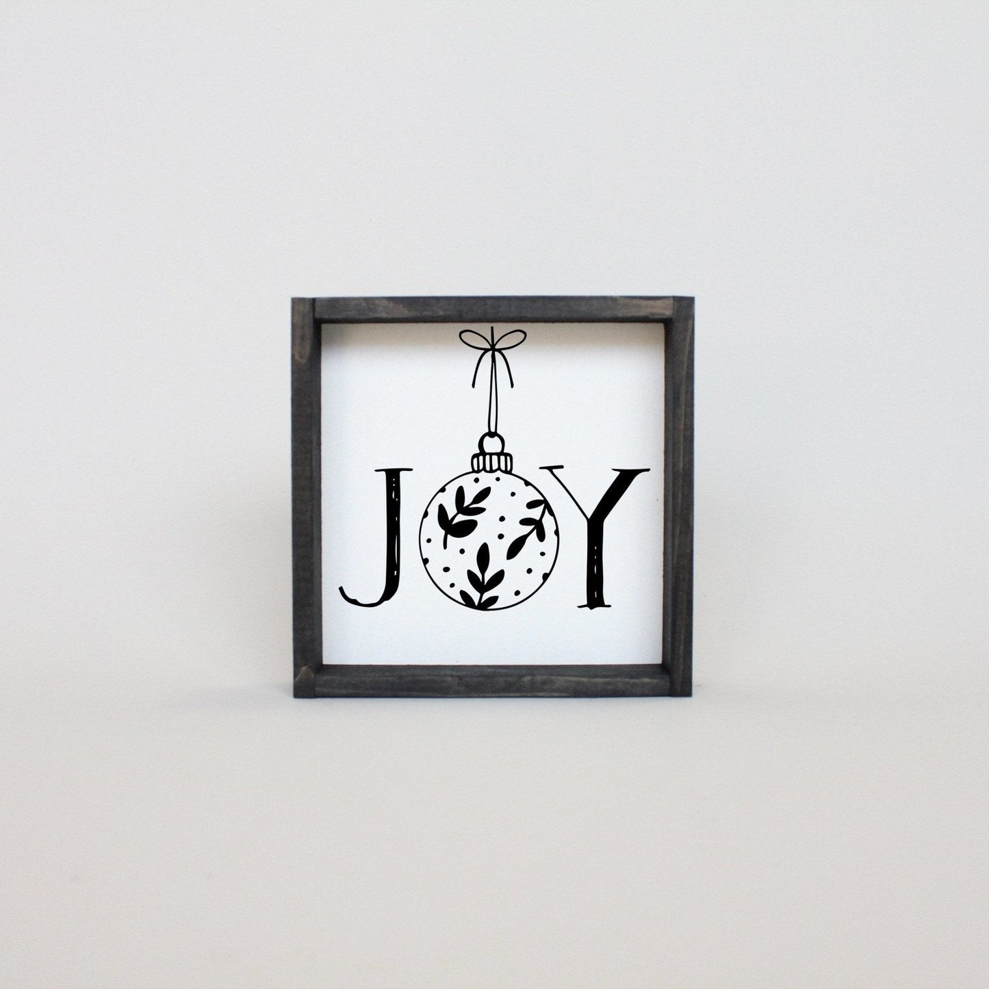 Joy Ornament Wood Sign - AURABAGS SHOP