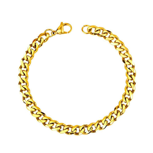 Classic Gold Cuban Bracelet
