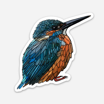 Vinyl Aufkleber - Eisvogel