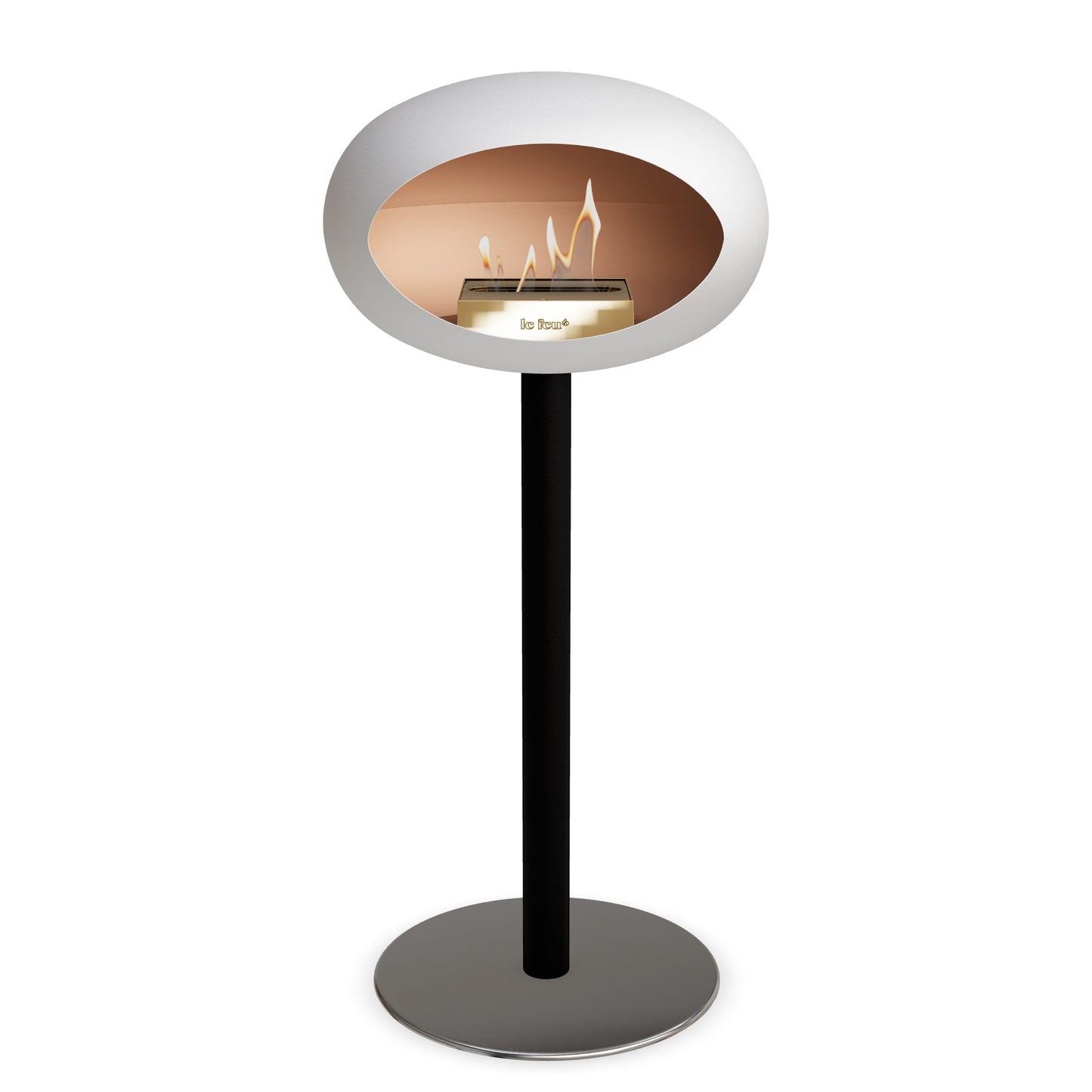 Le Feu Steel High Dome <br>Weiß