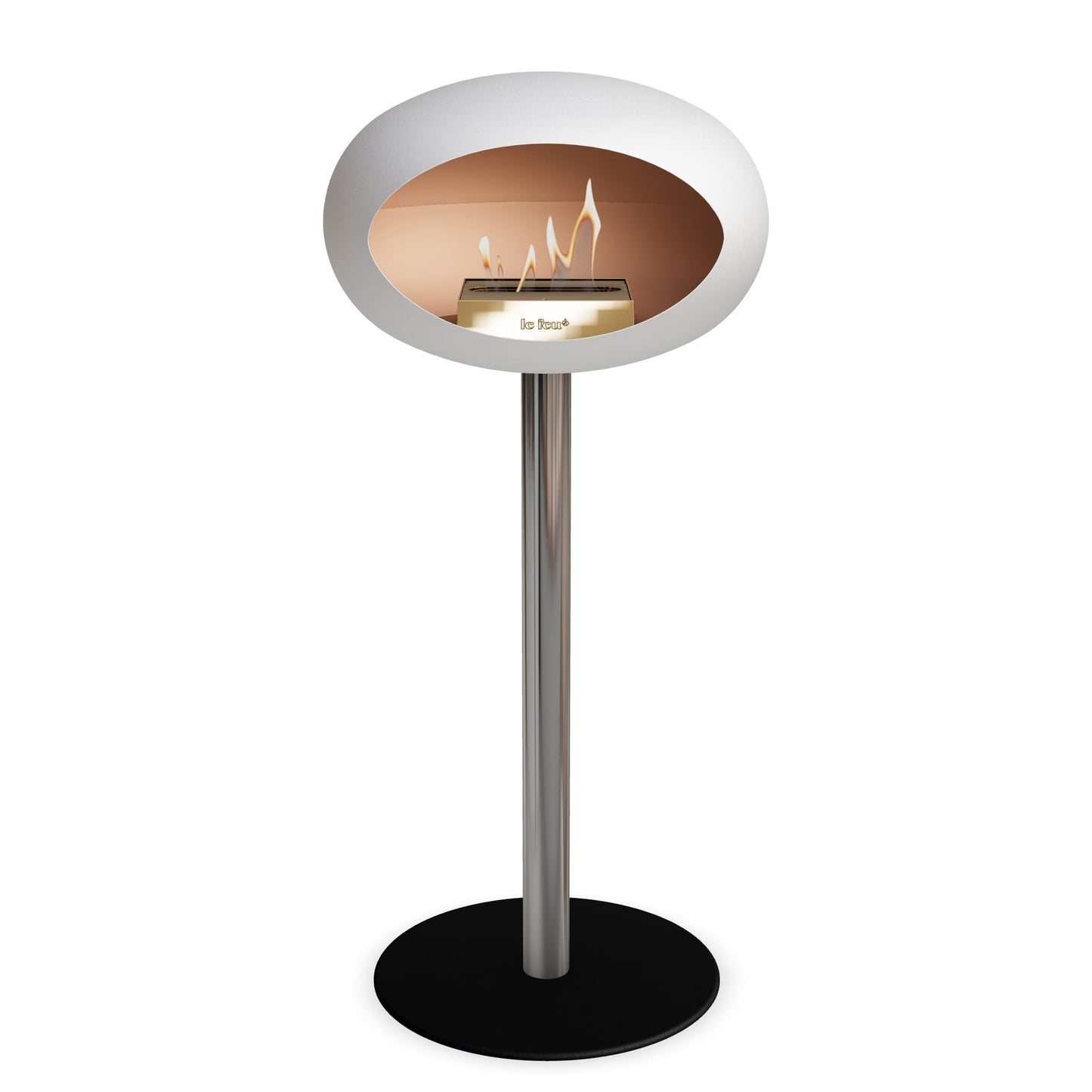 Le Feu Steel High Dome <br>Weiß