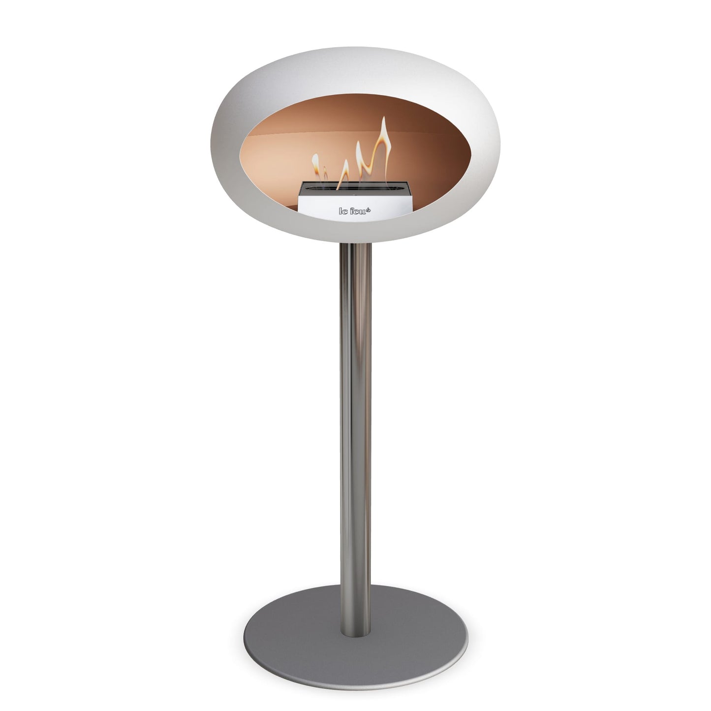 Le Feu Steel High Dome <br>Weiß