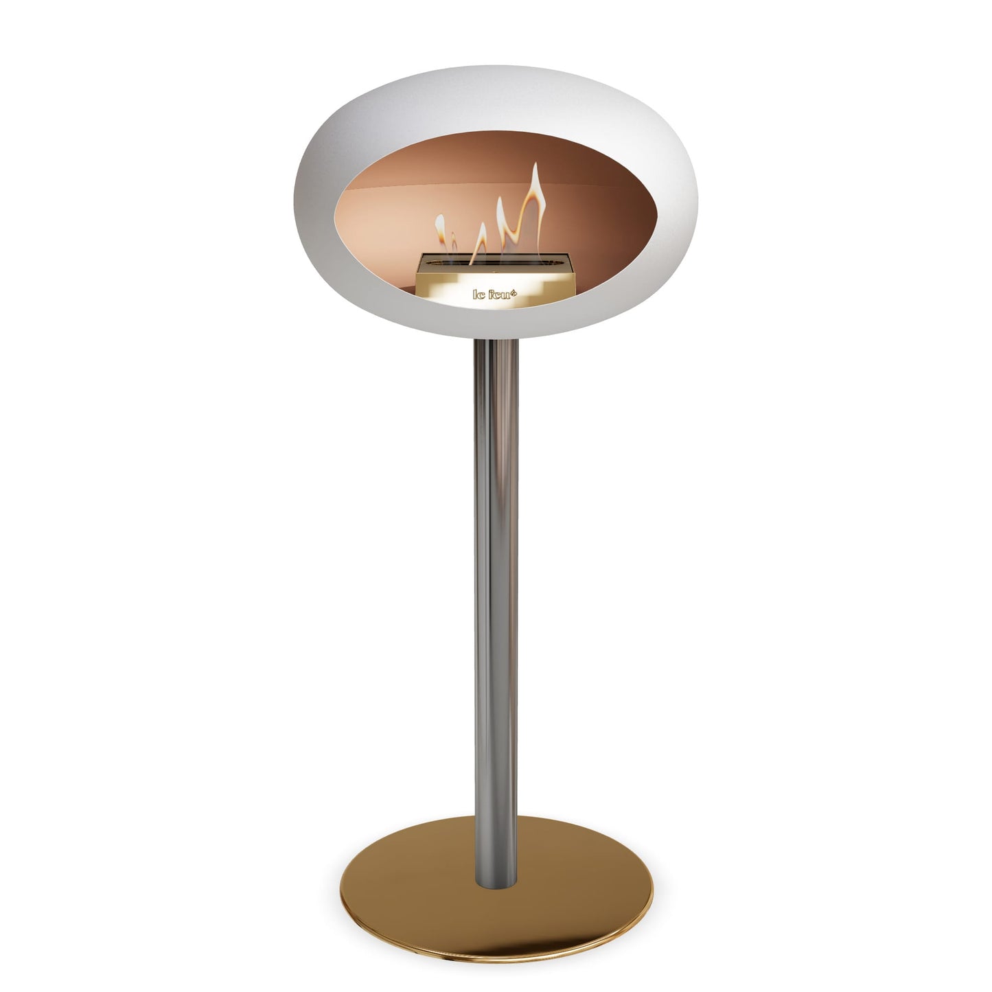 Le Feu Steel High Dome <br>Weiß