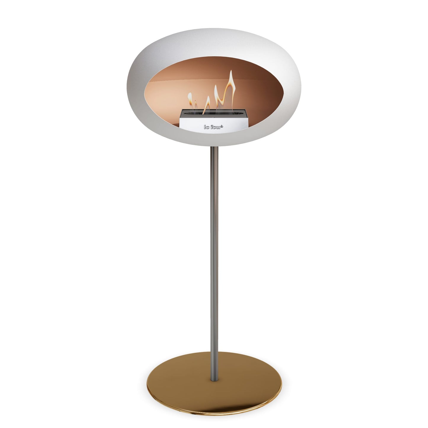 Le Feu Steel High Dome <br>Weiß
