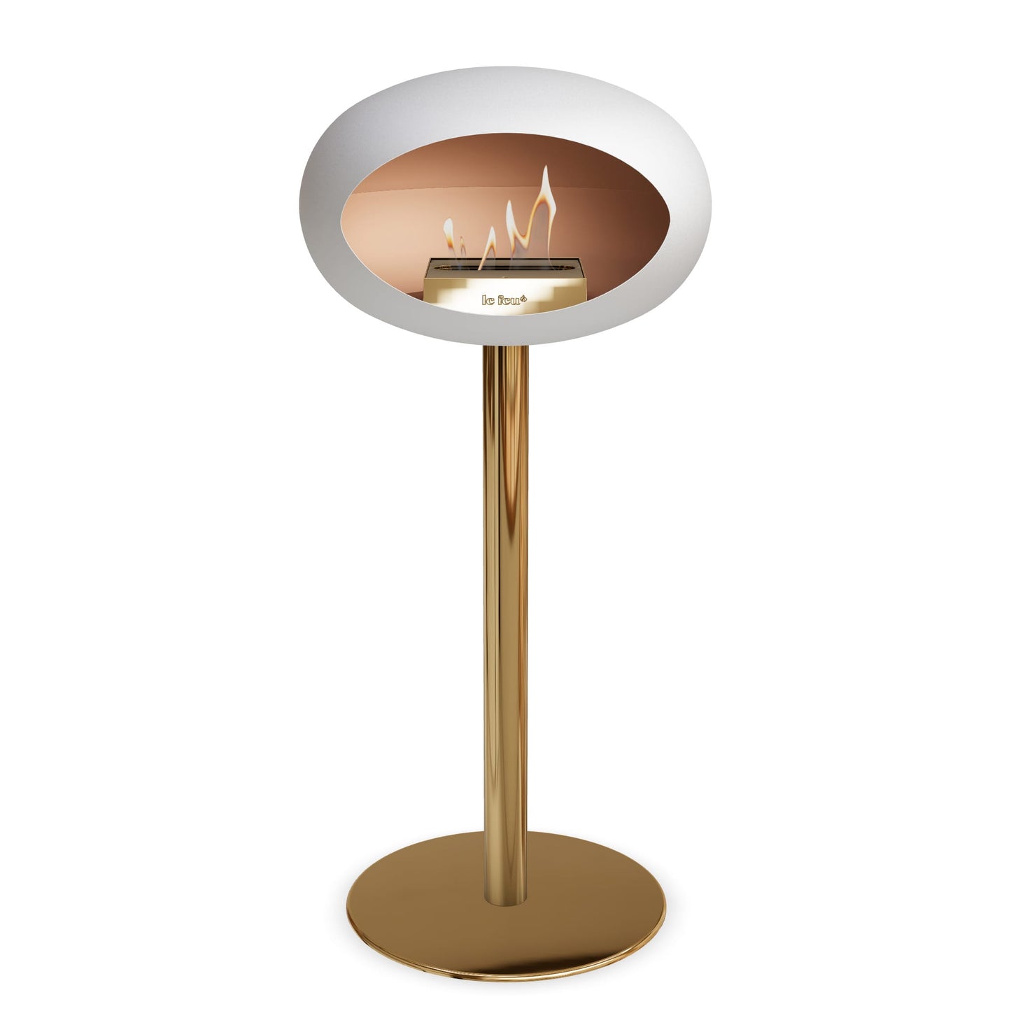 Le Feu Steel High Dome <br>Weiß