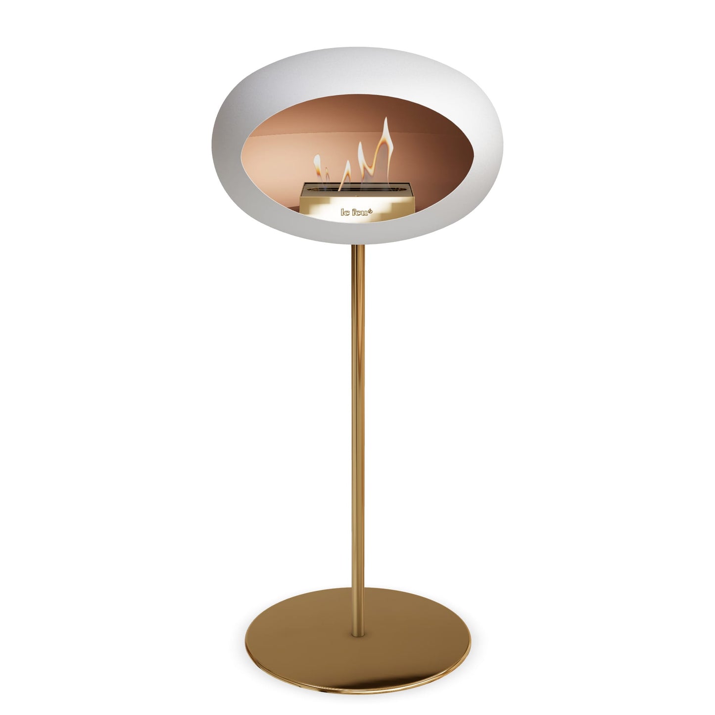 Le Feu Steel High Dome <br>Weiß