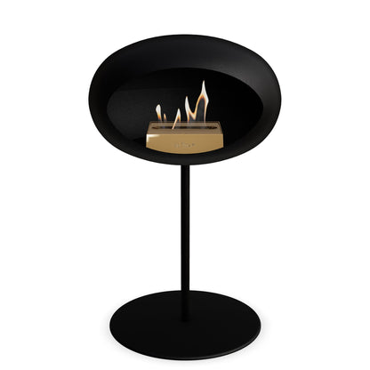 Le Feu Steel Low Dome <br>Schwarz