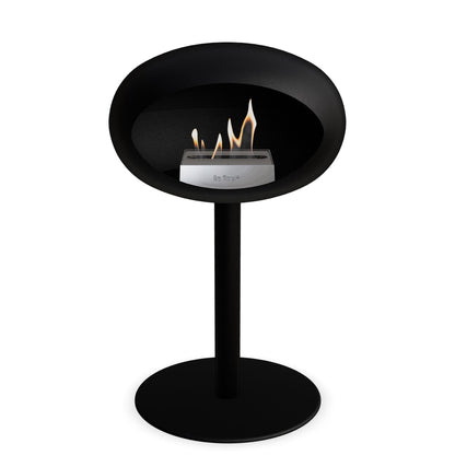 Le Feu Steel Low Dome <br>Schwarz