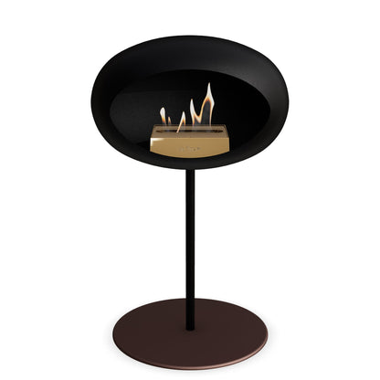 Le Feu Steel Low Dome <br>Schwarz
